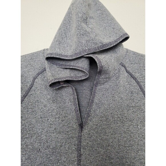 Hot Cotton By Marc Ware 2 pc Hooded Top Long Sleeve & Pants Gray Womens Size L - Picture 7 of 16